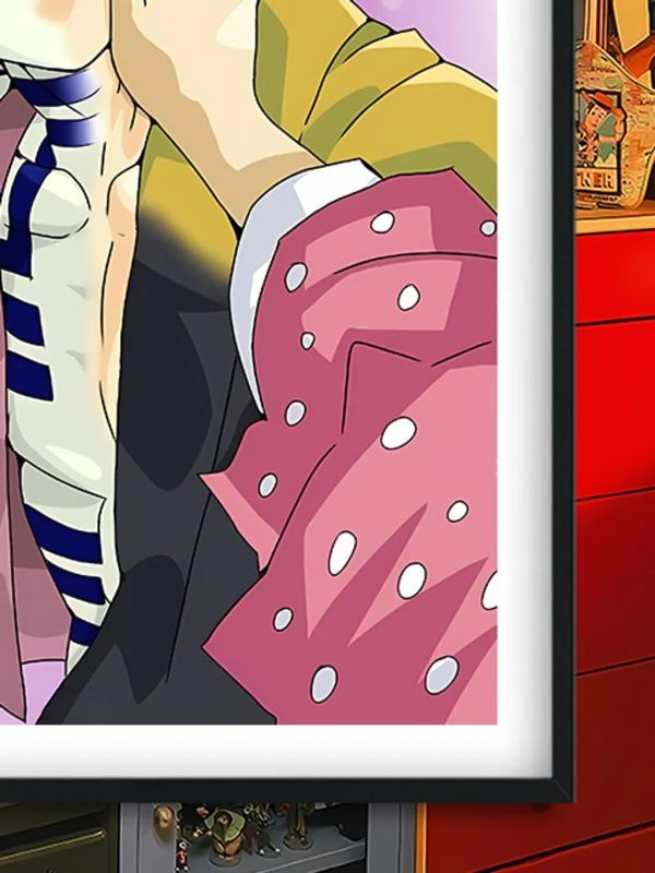 【海外代購】巴洛克《狛戀》鬼滅之刃無限城篇上弦叄裝飾畫冰箱貼 