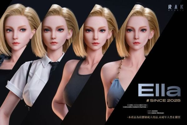 【海外代購】Rak studio 超級巨星系列第一款 cosplayer Ella 