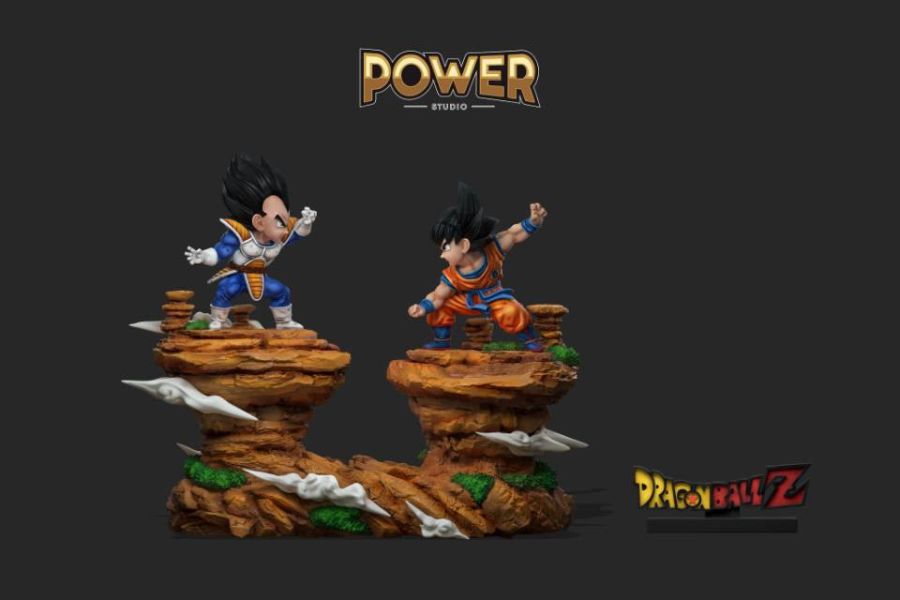 【預定】power 週年貝吉塔&悟空起手式 