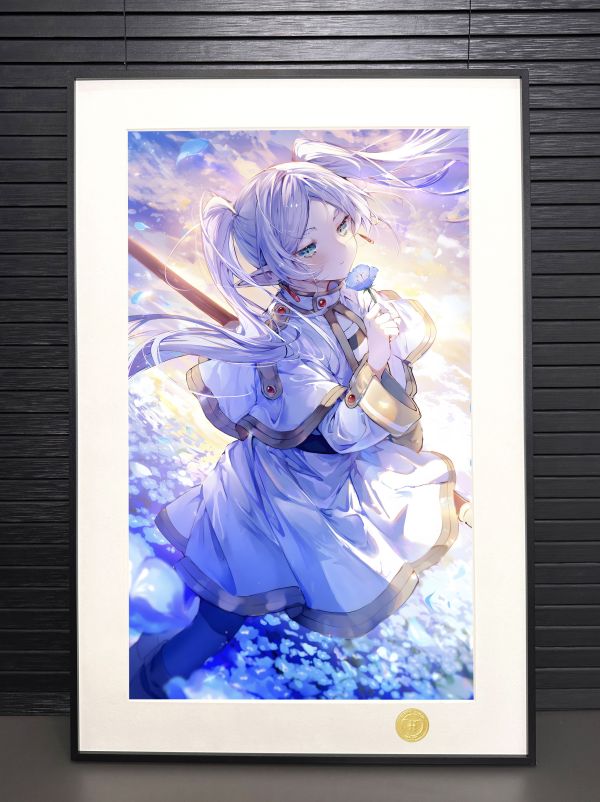 【海外代購】H2 《夢幻芙莉蓮》葬送的芙莉蓮動漫二次元裝飾畫 