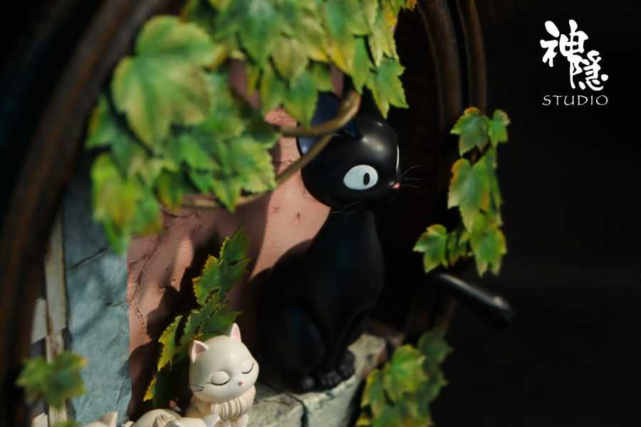 【預定】神隱 壁掛系列 魔女宅急便簷下貓居 