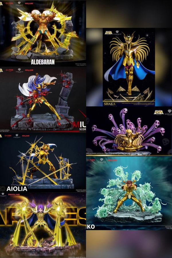 【系列代購】鑄刻 黃金聖鬥士 01~06 