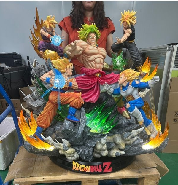 【預定】kylin 龍珠週年款系列002 賽亞人超激戰布羅利 