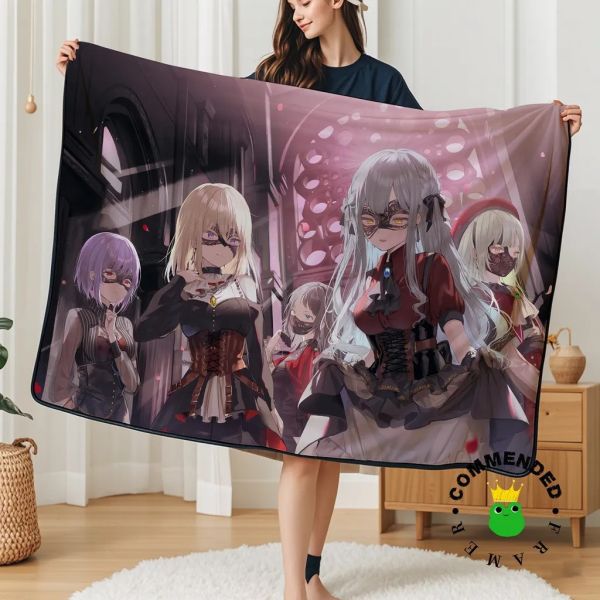 【海外代購】皇呱《金屬樂隊Ave Mujica》裝飾畫 午睡毯 地毯 