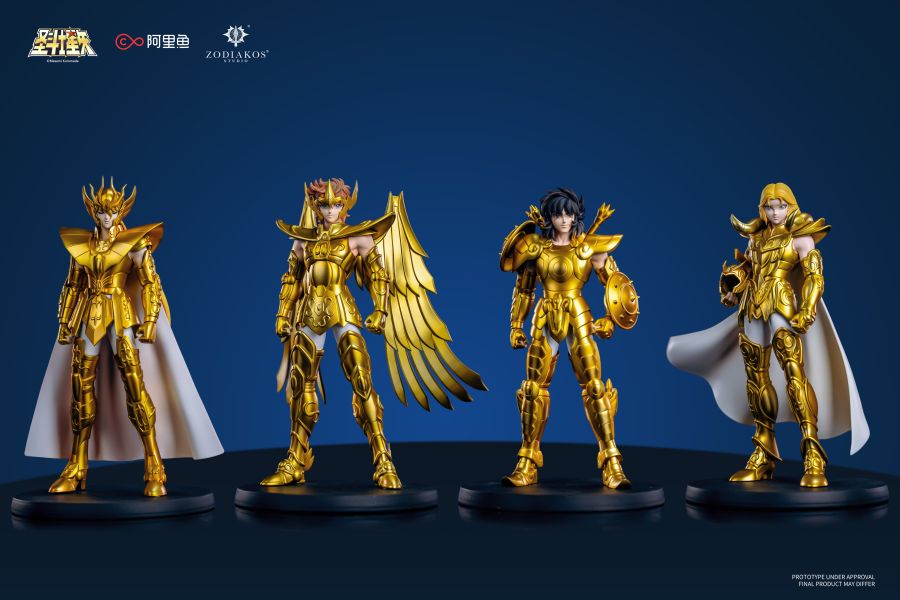 【預留請洽客服】鑄刻 Zodiakos 《聖鬥士星矢》黃金聖鬥士星耀系列 第一彈 十二宮戰士的永恆傳奇 