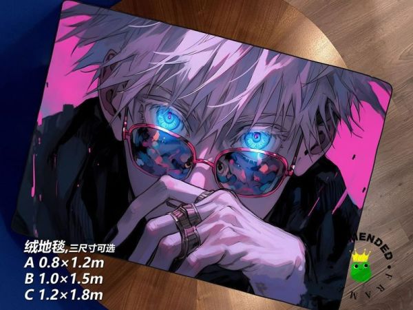 【海外代購】皇呱 《咒術師五條悟》五條家現代最強的咒術師裝飾畫 