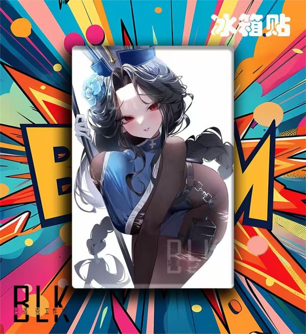 【海外代購】巴洛克 梅登勝利女神：妮姬NIKKE遊戲動漫裝飾畫/冰箱貼 