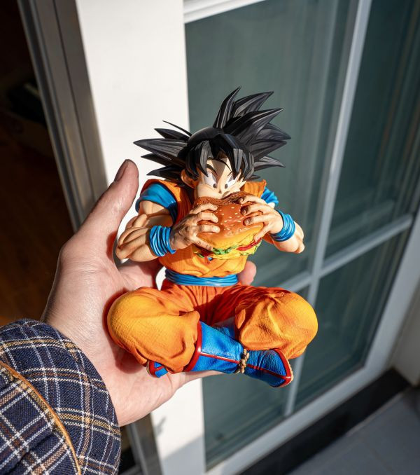 【預定】HS 七龍珠 第一彈 吃漢堡的悟空 