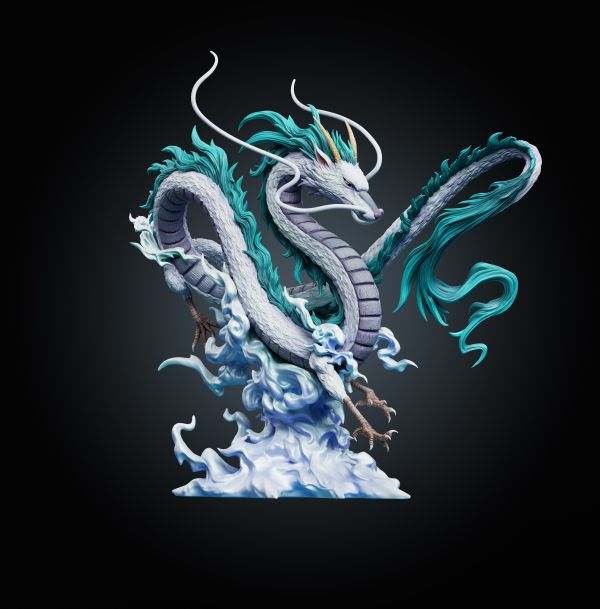 【預定】wawa 招財系列-招財千尋白龍 賑早見琥珀主 