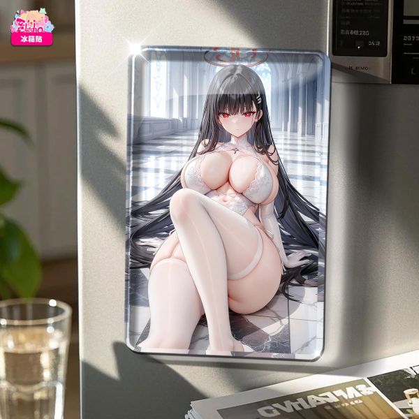 【海外代購】阿喵畫社 白絲 殿堂調月莉音 8k主題高清裝飾畫 