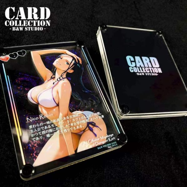 【海外代購】黑白畫映 B&W Card Collection 001 Nico Robin 妮可羅賓 