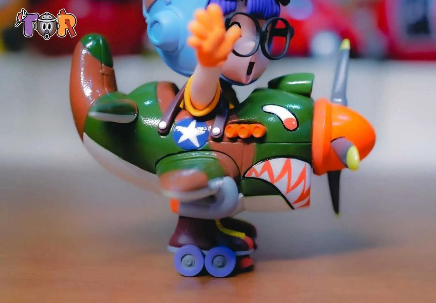 【海外代購】TOR  WCF阿拉蕾系列008 飛機阿拉蕾 