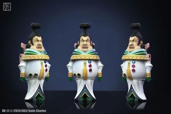 【海外代購】DK模玩 天龍人 四人物+地台+玻璃罩 
