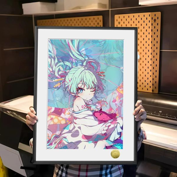 【海外代購】皇呱《初音cos八千代》初音未來裝飾畫 午睡毯  地毯 