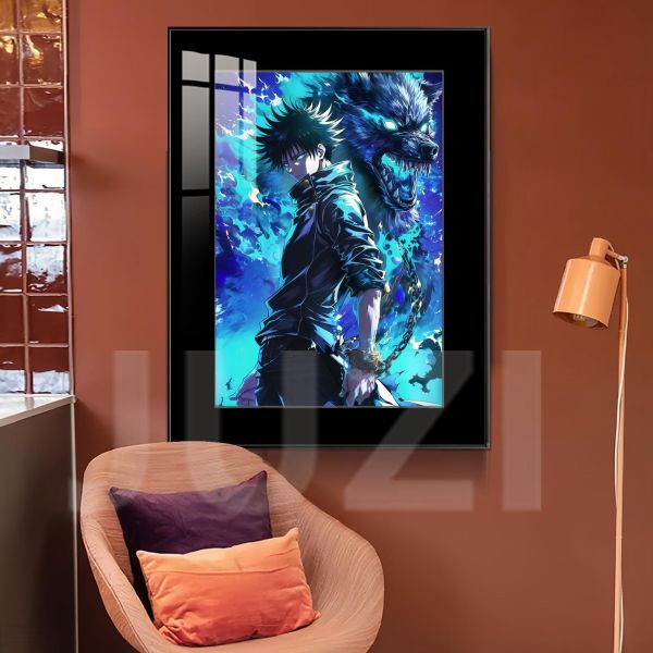 【海外代購】橘子 JUZI 狼靈 伏黑惠覺醒版 紀念徽章 