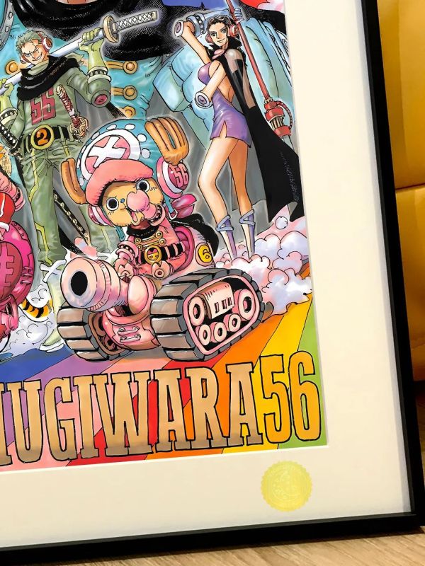 【海外代購】星空《草帽傑爾馬軍團》海賊王裝飾畫 