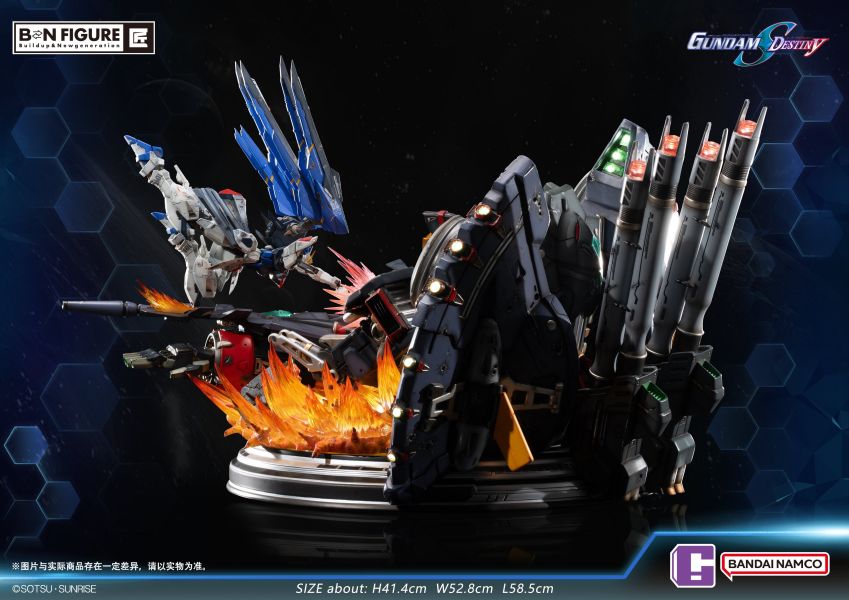 【預定】萬代南夢宮 BNFIGURE 匠 機動戰士高達SEED Destiny FREEDOM GUNDAM vs DESTROY GUNDAM 