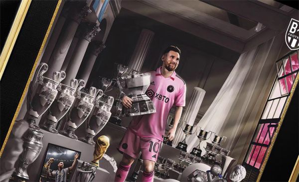 【海外代購】千鳥社 梅西 Messi 獎杯 邁阿密 國際冠軍 球王畫 