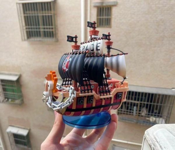 【海外代購】M4 全員船 系列第二十二彈 艾斯海賊船 黑桃海賊船 