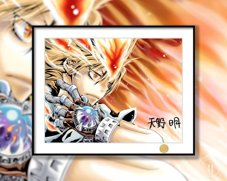 【海外代購】h2《家庭教師》澤田綱吉HITMAN REBORN!阿綱裝飾畫 