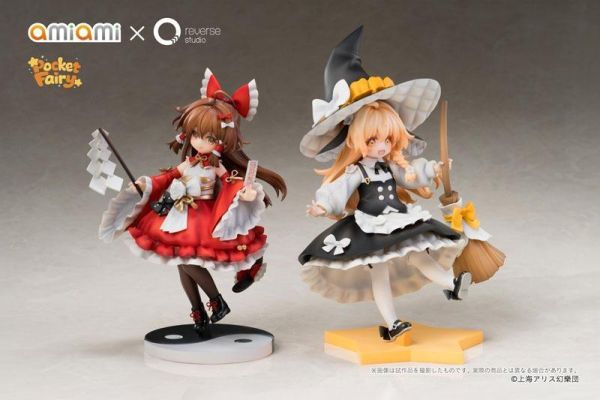 【PVC預定】amiami 逆轉工作室 掌中精靈 東方Project 博麗靈夢&霧雨魔理沙 套組 附特典 
