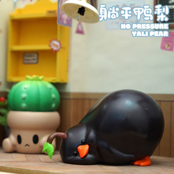 【海外代購】傑刻動漫 動物幫農場系列 躺平鴨梨沒有壓力 