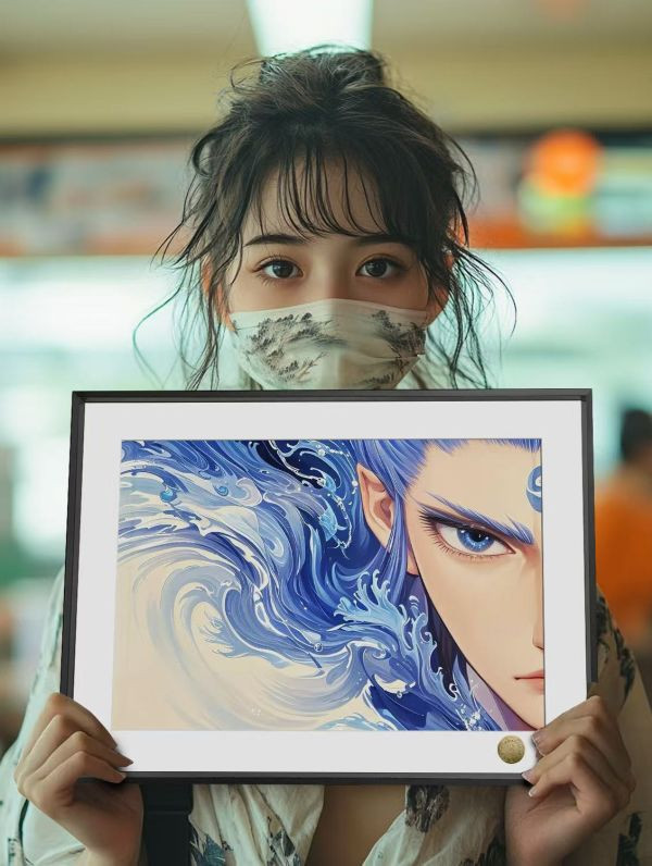 【海外代購】皇呱 《哪吒 敖丙》哪吒之魔童鬧海敖丙靈珠魔丸三太子裝飾畫 