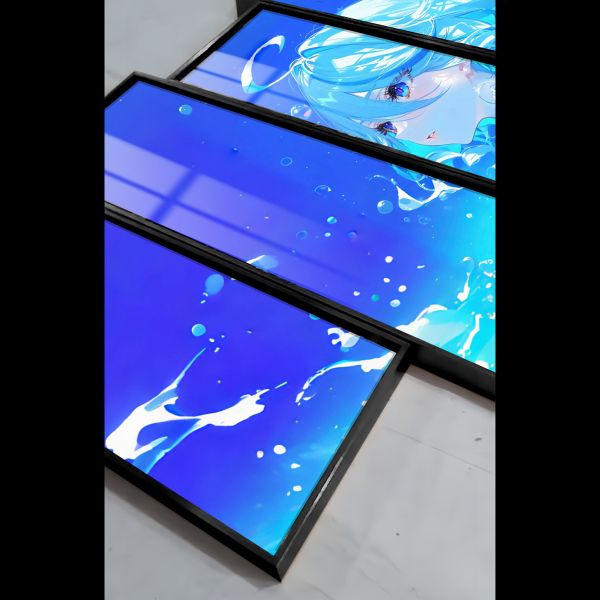 【海外代購】阿喵畫社 深海芙寧娜 超大背景異形套組裝飾畫 