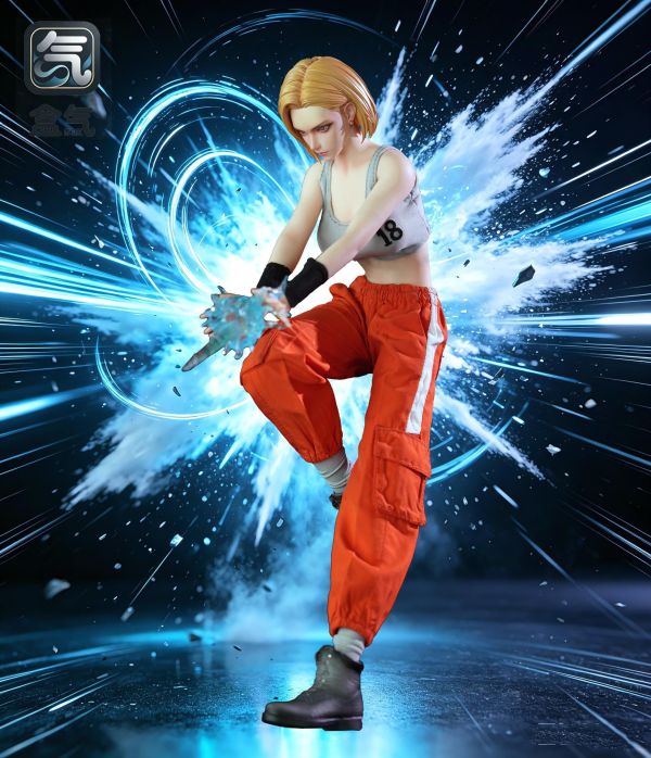 【預定】盒氣 BoxQi 1/6 未來戰士小18 鉑金矽膠可動兵人 HQ03 