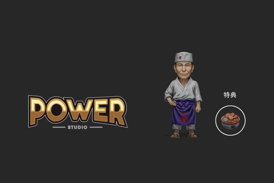 【預定】Power 私車系列001－一樂大叔（手打） 火影忍者（NARUTO） 