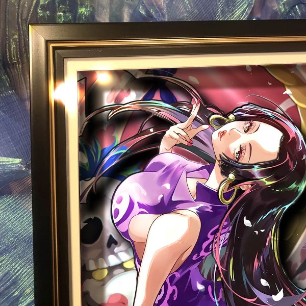 【海外代購】阿喵畫社 女帝立體畫 全新疊層立體畫 