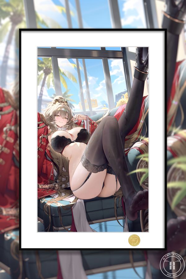 【海外代購】H2 《獅》碧藍航線艦娘裝飾畫 