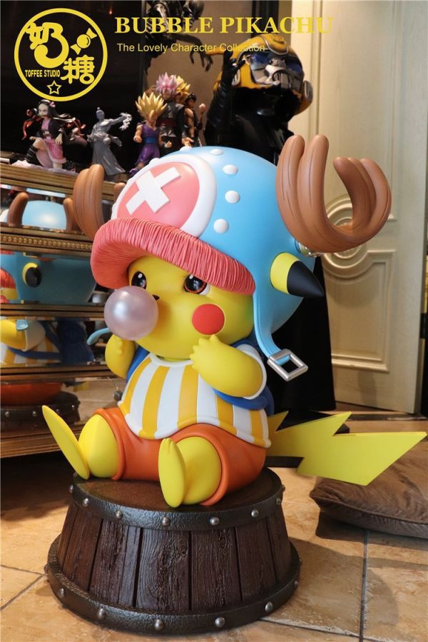 【海外現貨】奶糖 吹泡泡喬巴皮卡丘1/1 