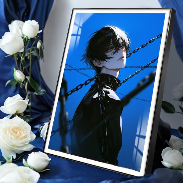 【海外代購】阿喵畫社《藍色監獄》藍色禁區 潔世一 8k超大高清裝飾畫 