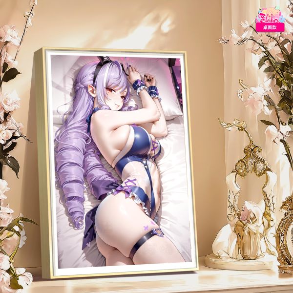 【海外代購】阿喵畫社 入睡前奏 薇薇安 8k主題高清裝飾畫 