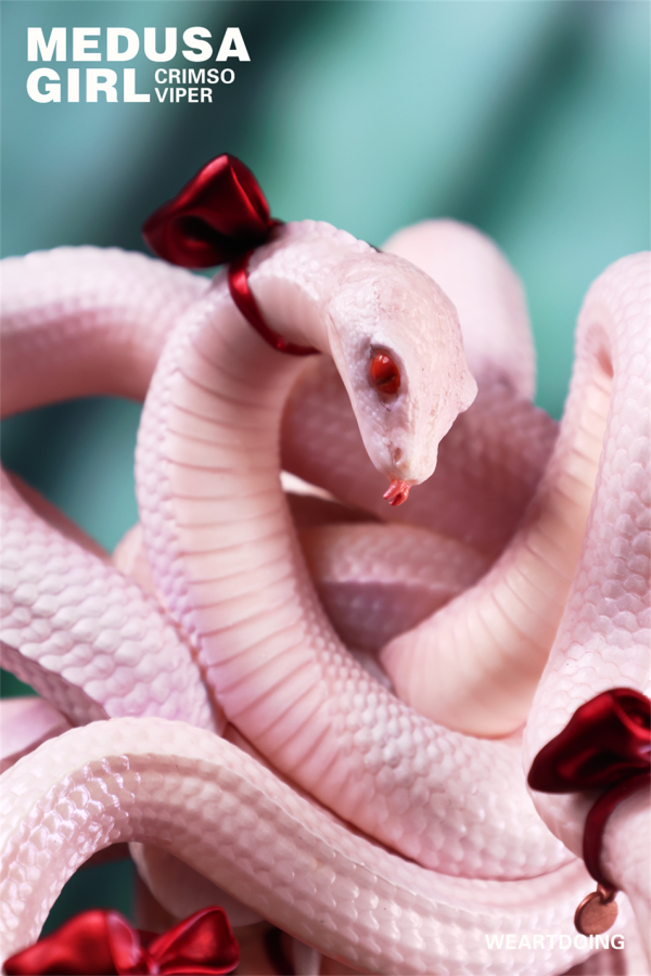 【預定】WeArtDoing WAD 美杜莎少女 綠蝰 紅蝰 