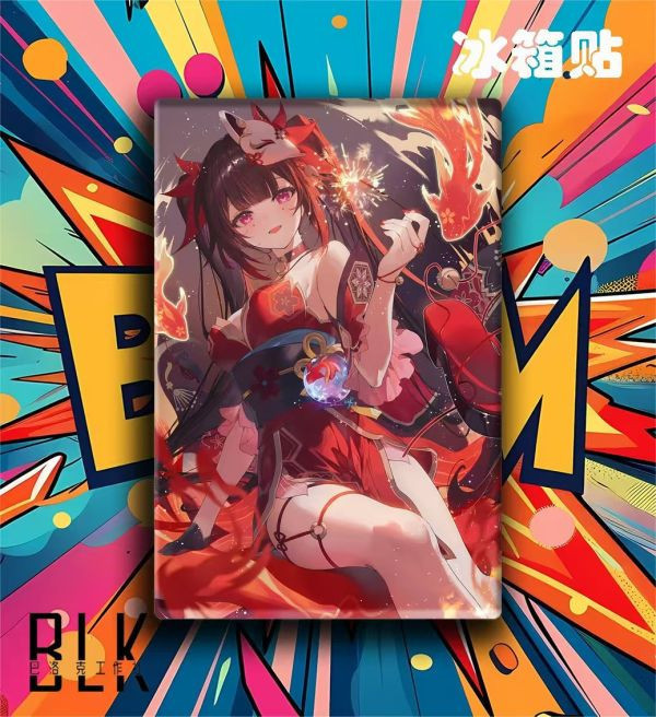 【海外代購】巴洛克 花火遐蝶崩壞星穹鐵道Sparkle裝飾畫/冰箱貼 