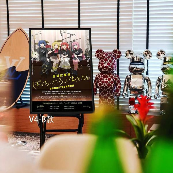 【海外代購】千鳥社 《孤獨搖滾 聲優 第四彈》劇場總集篇後藤獨虹夏山田涼喜多鬱代簽名裝飾畫 