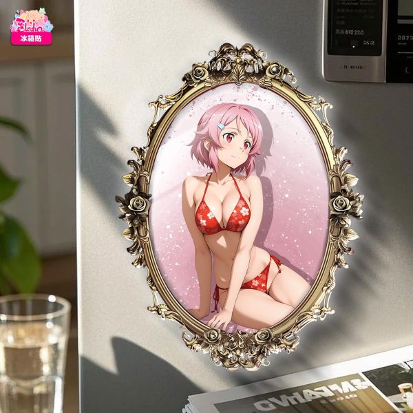 【海外代購】阿喵畫社 動畫冰箱貼第四十九彈刀劍神域 高透壓克力磁吸冰箱貼 