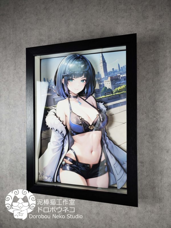 【海外代購】泥棒貓 DSRL 015 夜闌 立體畫01 