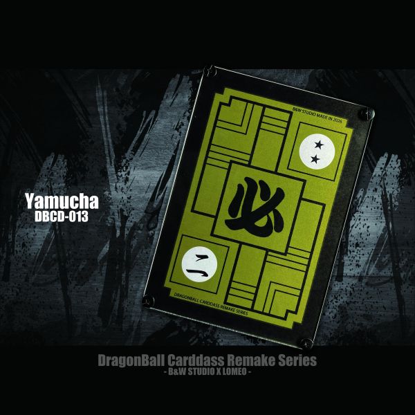 【海外代購】黑白畫映 B&W DragonBall Carddass Remake Series Yamucha 雅木茶 