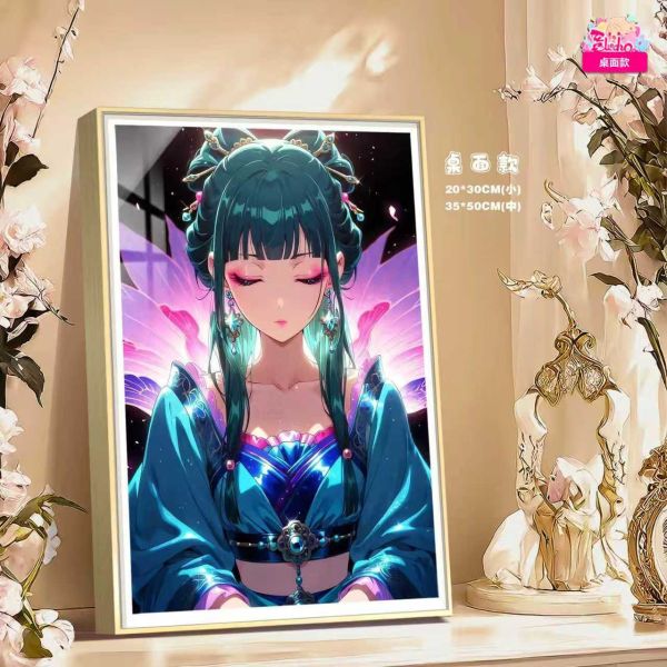 【海外代購】阿喵畫社 藥屋少女 花海呢喃 8k主題高清裝飾畫 牆面掛毯 冰箱貼 