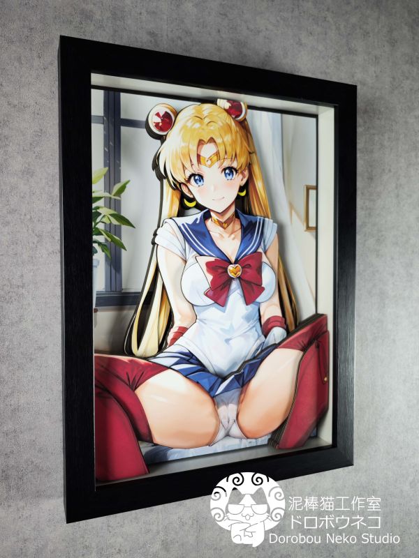 【海外代購】【46CM】泥棒貓工作室 DSMG-017 美少女戰士 月野兔 可月兌立體畫 
