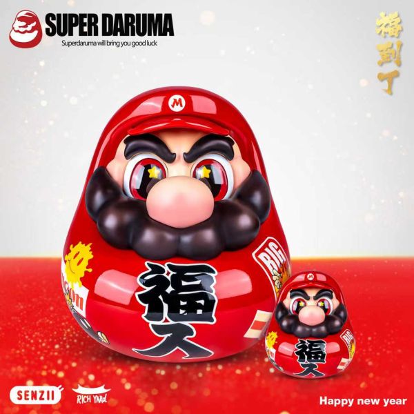 【海外代購】SENZII千記商行 超級達摩 SuperDaruma 超級達摩《福入》 