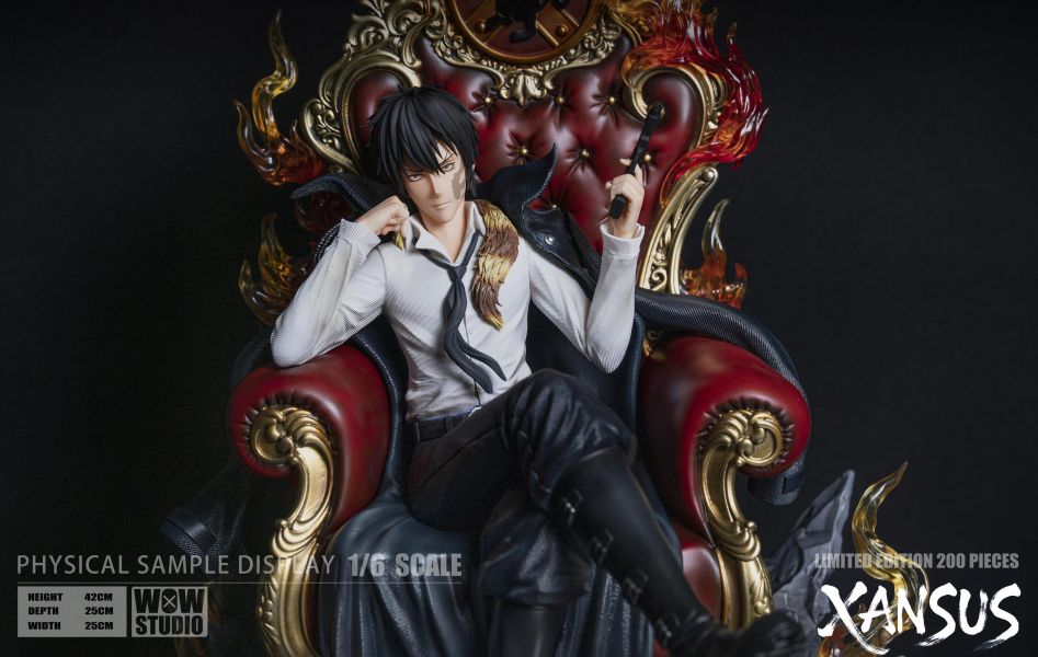 【預定】WOW 1/6 XANXUS王座 家庭教師HITMAN REBORN 