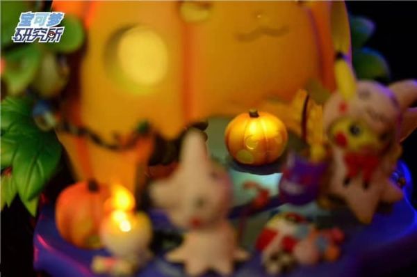 【海外代購】寶可夢研究所 萬聖節場景限定 