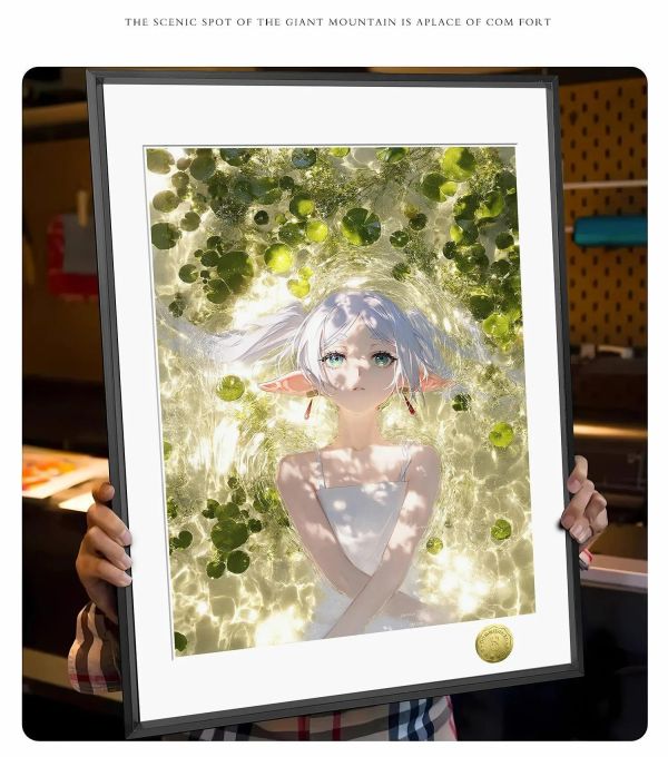 【海外代購】皇呱 《清潭芙影》葬送的芙莉蓮裝飾畫 午睡毯 地毯 