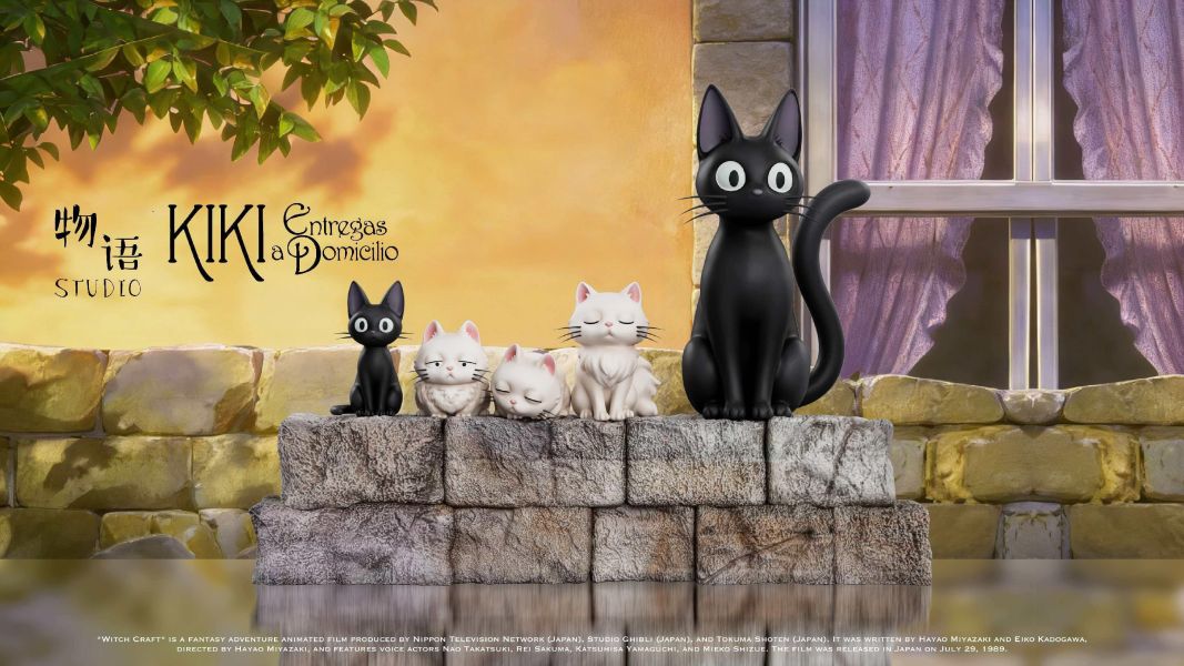 【預定】物語 吉吉的一家子 宮崎駿-小物系列07 