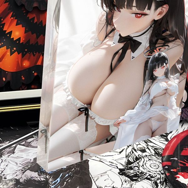 【海外代購】阿喵畫社 調月莉音透明 直式1.9cm發光手辦架展示磚 