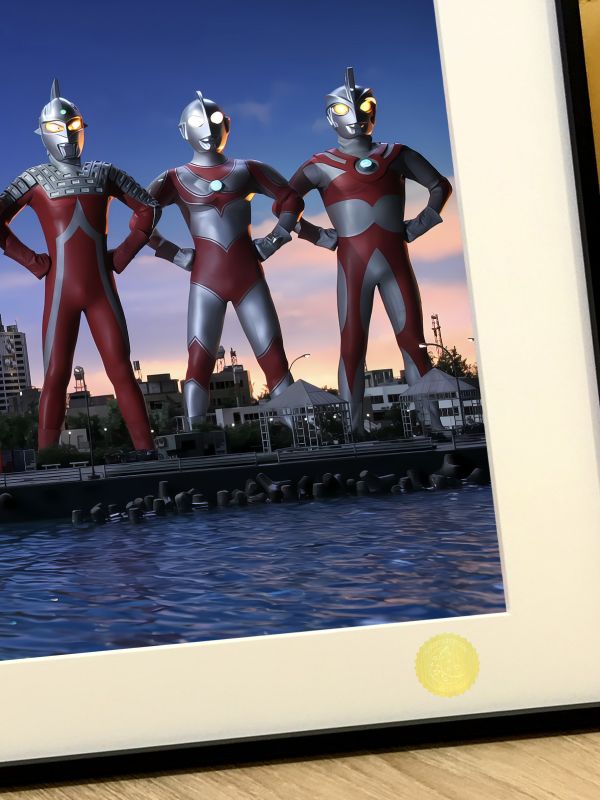 【海外代購】星空 《奧特兄弟》初代奧特曼迪迦傑克艾斯賽文蓋亞Ultraman二次元裝飾畫 